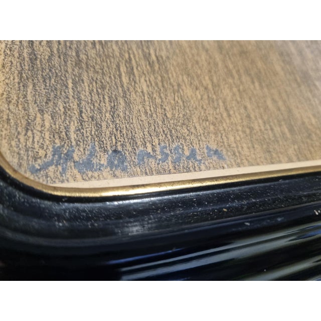 Untitled, 1890s, Beech & Glass, Set of 2 For Sale - Image 4 of 8