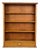 Antique Farmhouse Pine Wall Hanging Open Front Cabinet Shelf For Sale