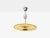 Mid-Century Modern Swedish Modern, Glass, Metal, Pendant Light, Sweden, 1940s For Sale - Image 3 of 7