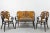 Wood Antique Tresillo Living Room Set, Set of 3 For Sale - Image 7 of 7