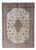 Hand-Knotted Oriental Rug in Wool and Cotton For Sale