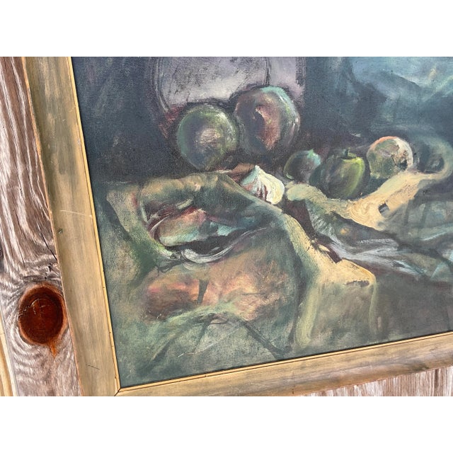 Vintage Boho Original Oil Painting Signed Stern Hagen For Sale In West Palm - Image 6 of 8