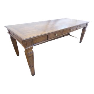 19th Century Italian Walnut Dining Table For Sale