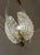 1930s Vintage Art Deco Murano Blown Glass Pendant Light by Ercole Barovier for Barovier & Toso, 1930s For Sale - Image 5 of 11