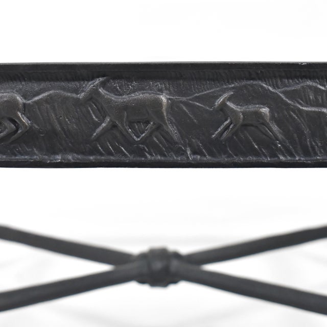 Bronze Tom Corbin Bronze Coffee Table in the Manner of Giacometti For Sale - Image 8 of 12