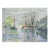Contemporary River Landscape Watercolor Painting For Sale