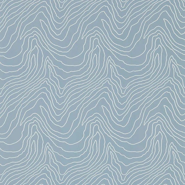 Harlequin Formation Wallpaper in Cornflower - a Sample For Sale