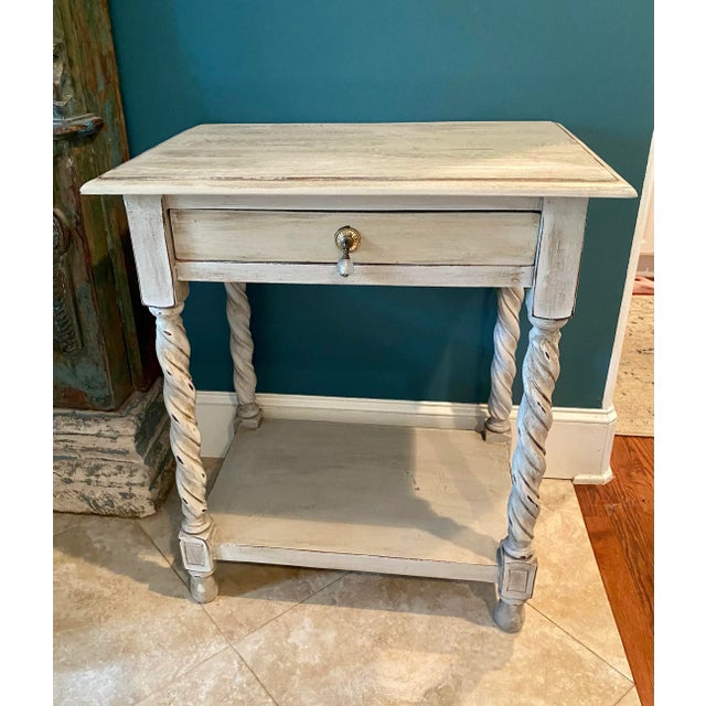1950s Barley Twist Vintage Side Table For Sale - Image 13 of 13