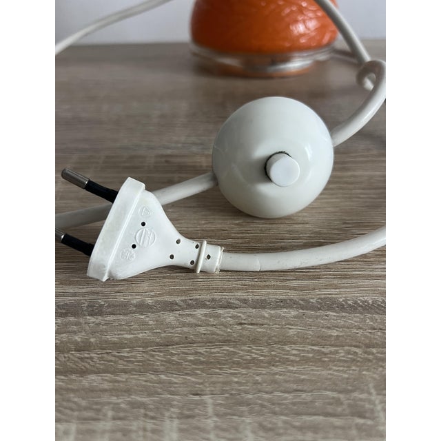 Glass Table Lamp by Korn Karin, 1960s For Sale - Image 6 of 7