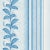 Sample - Schumacher Hydrangea Drape Wallpaper in Delft For Sale