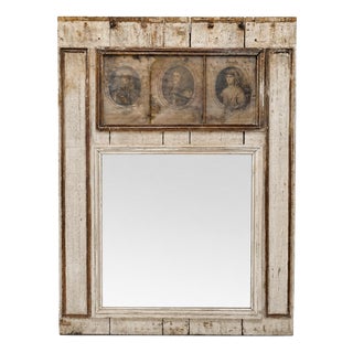 French Mirror with Engravings, 1600s For Sale