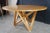 Ralph Lauren Geometric Modern Round Ash Lauren Studio Dining Breakfast Table 68" For Sale - Image 9 of 12
