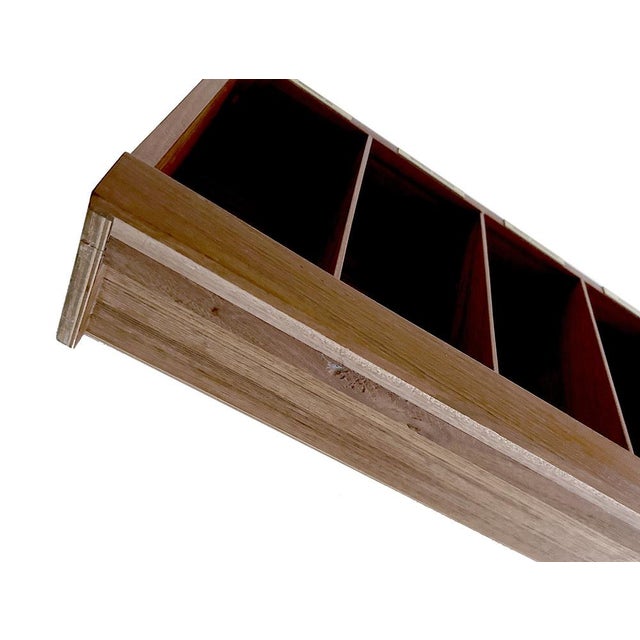 Mid-Century Modern Storage Shelves in Teak, 1960s, Set of 2 For Sale - Image 11 of 13