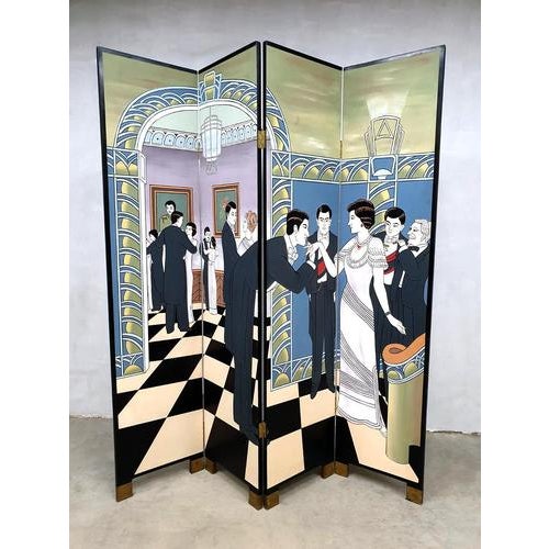 Vintage Room Divider Ballroom For Sale - Image 3 of 4