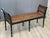 Wood Early 19th Century Regency Black and Gold Painted Window Bench For Sale - Image 7 of 10