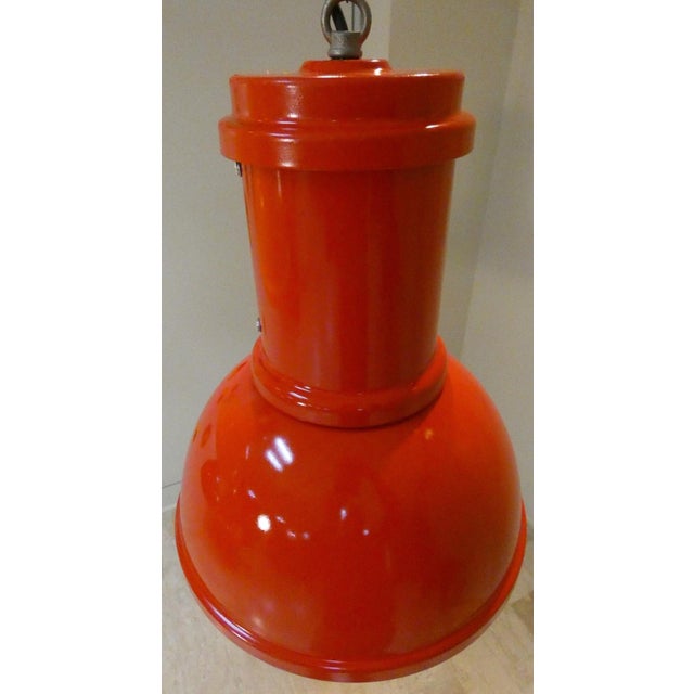 Vintage Painted Metal Pendant Lights from Fontana Arte, 1970s, Set of 3 For Sale - Image 17 of 18