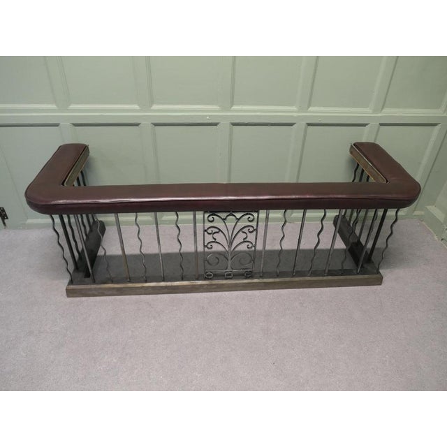 Iron and Leather Club Fender For Sale - Image 3 of 7