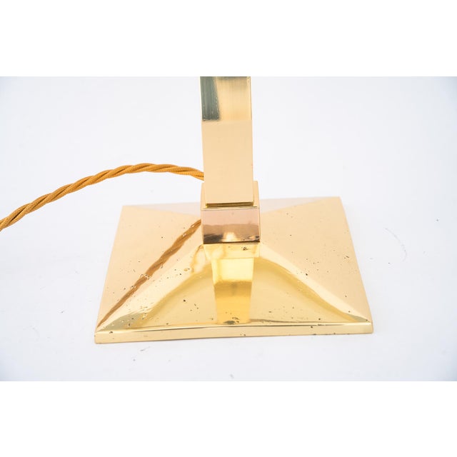 Art Deco Table Lamp with Glass Shade, Vienna, 1920s For Sale - Image 18 of 18