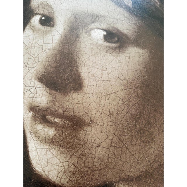 After J. Vermeer, Girl with a Pearl Earring, Large Format Print For Sale - Image 6 of 8