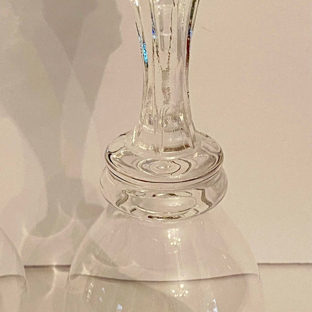 Eiffle Tower Stem Wine Glasses - A Pair For Sale In Sacramento - Image 6 of 10