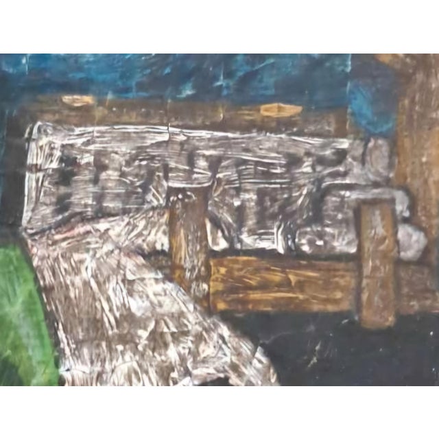 This is a single-panel wooden icon portraying Saint John the Evangelist (Saint John the Theologian) in a half-length...