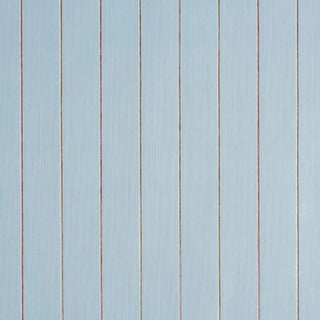 SAMPLE - Schumacher X Backdrop Draper Stripe Wallpaper In The Early Stuff For Sale