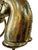 Vintage Mid Century Brass Finish Race Horse Head on Stand For Sale - Image 11 of 12