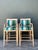 Vintage Carved Dolphin and Fabric Bar Stools - Set of 4 For Sale - Image 11 of 12