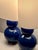 Blue Ralph Lauren Home Cobalt Blue Double Gourd Porcelain Table Lamps – Pair For Sale - Image 8 of 9
