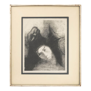 Odilon Redon "Antoine: Quel Est..." Lithograph