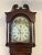 Wood Antique George III Mahogany and Oak Longcase Clock, 1800s For Sale - Image 7 of 10