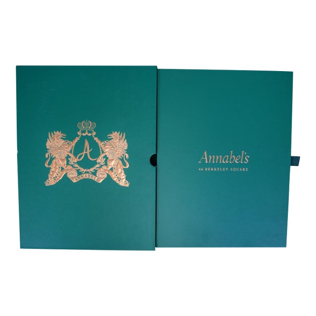 Annabel’s Club London Private Members' Box W/ Rule Book/ Card Holder & Member's Card 2018 For Sale