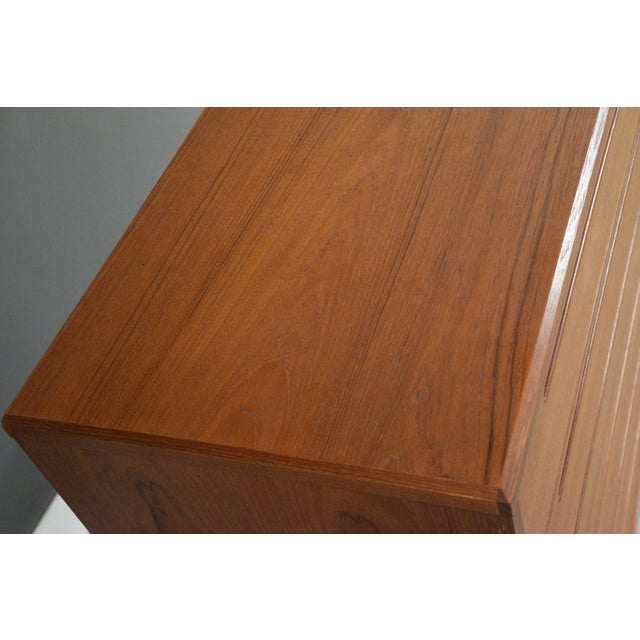 1960s Danish Modern Teak Tall Dresser by Torring Mobelfabrik For Sale - Image 9 of 11