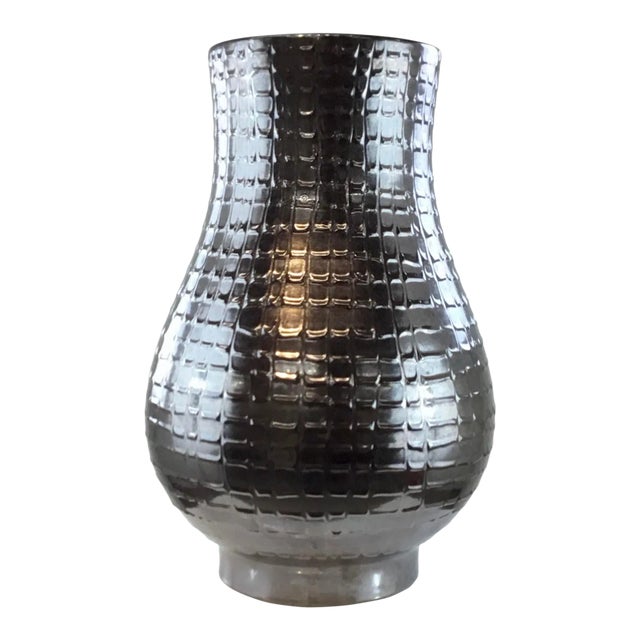 Studio a Home Large Bronze Metalic Glaze Florentine Vase For Sale