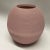 Late 20th Century Post Modern Mauve Pink Painted Corrugated Cardboard Vase, by Flute Chicago For Sale - Image 5 of 8