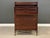 Calvin 1960s Refinished Paul McCobb Calvin Mahogany and Brass Dresser For Sale - Image 4 of 8