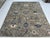 2005 Oushak Rug, Sage Green and Blue For Sale - Image 4 of 10