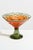 Designed by Kjell Engman for Kosta Boda, this substantial Swedish blown glass pedestal bowl features a broad flared basin,...