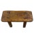 Brown Early 20th Century Antique Chinese Country Low Frog Stool. For Sale - Image 8 of 9