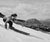 Personality Girl 19th June 1954: Jocelyn Wardrop-Moore skiing in Glencoe, Scotland who has been nominated as one of six...