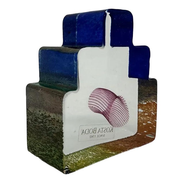 Peak Decoration by Bertil Vallien for Kosta Boda, Sweden, 1990s For Sale