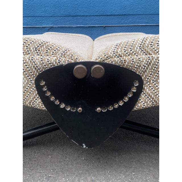 Tecno D70 Daybed by Osvaldo Borsani for Tecno with Original Upholstery Fabric, 1950s For Sale - Image 4 of 17