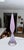 Large Raspberry Lavender Opaline Murano Glass Ribbed Table Lamp by Barovier For Sale In Palm Springs - Image 6 of 16