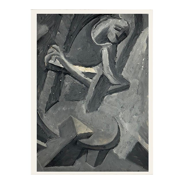 Rene Audebes – (b.1921-1993). René Audebes was primarily inspired by the art of the 1950s in his earl years. As a painter...