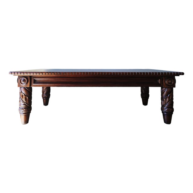 Vintage Ralph Lauren Dutton Safari Cocktail Coffee Table For Sale