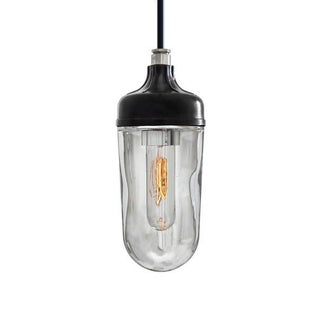 30s Industrial Pendant Lights - A Pair For Sale