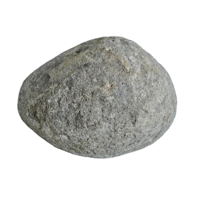 Modern Vintage River Rock Garden Lantern Medium For Sale - Image 3 of 8