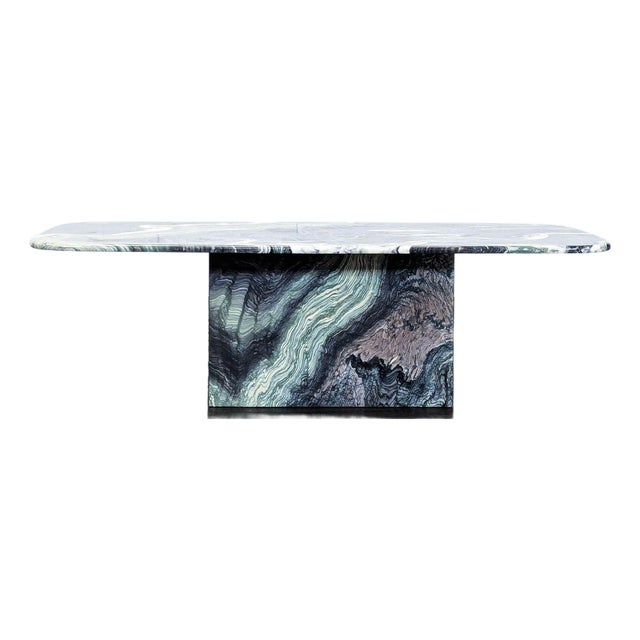 Mid-Century Modern Marble Coffee Table For Sale