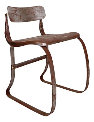 Vintage Industrial Health Chair, 1930s