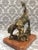 Vintage Horse Animal Sculpture on Oxolyte Marble Base , 1970s For Sale - Image 14 of 14